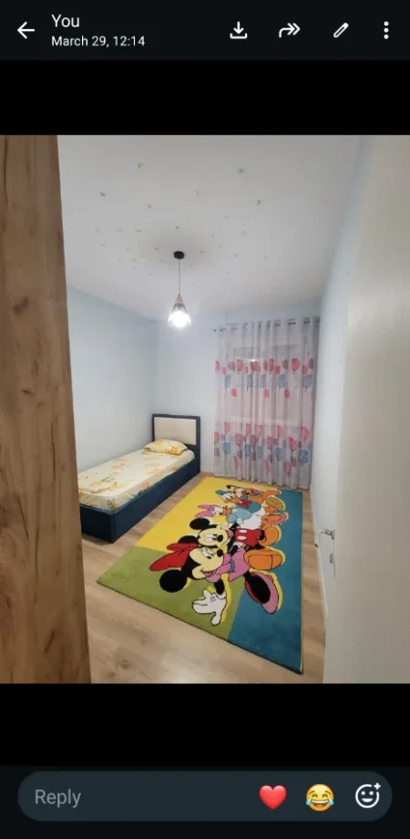 Tirane, jepet me qera apartament 2+1+Aneks+Ballkon Kati 6, 86 m² 600 € 