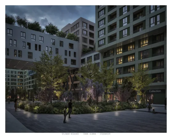 Tirane, shitet apartament 1+1+Ballkon Kati 7, 73 m² 113.460 € (Porcelan)