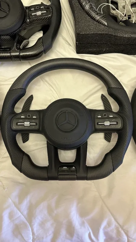 OKAZION❌SHITET TIMON I RI BENZ MERCEDES AMG BLACK EDITION MATT DRY CARBON PER GJITHE MODELET E BENZAVE 2011-2022 MONTIMI FALAS