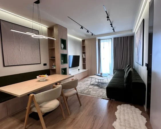 Tirane, jepet me qera apartament 1+1+Aneks+Ballkon Kati 10, 75 m² 950 € (rruga mine peza)
