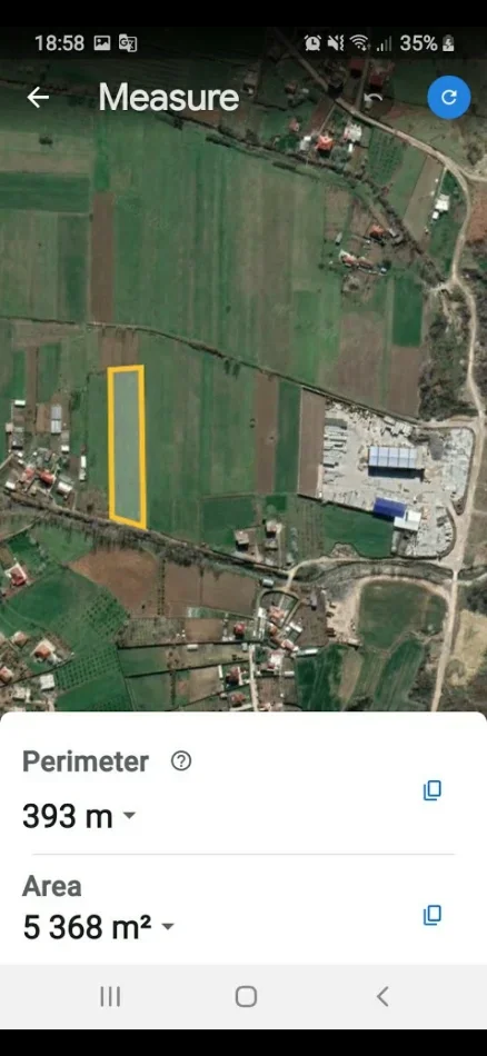 Tirane, shitet toke , 4.000 m² 100.000 € (Dritas tiranë)