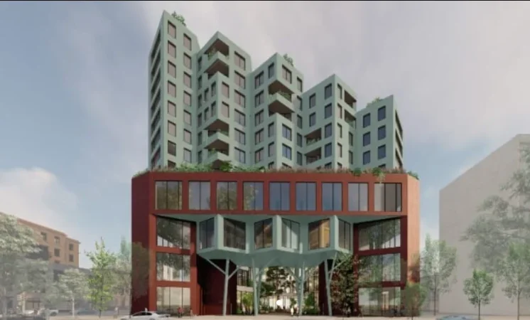 Shitet Ap: ✨️ 2+1+1Wc & Verandë - Colonnade Rezidence 🟤(171.5m² )-📍Rr. Dritan Hoxha - 480m nga ZOGU ZI🔥 Kati 14 | Çmimi: 248.500€ 💥