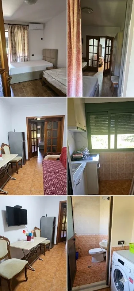 Tirane, jap me qera apartament 1+1 Kati 2, 1 m² 450 mije (Rruga Muhamet Gjollesha)