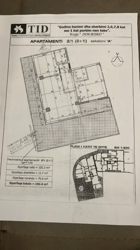 ● Me Qera: ZYRË 197 m² me 2 🚾📍DON BOSKO (Përballe Kishës Katolike) ⛪️ Kati 2, Ndarë në 7 Ambiente Pune + Depo | Çmimi: 850€ NETO/Muaj 🔥