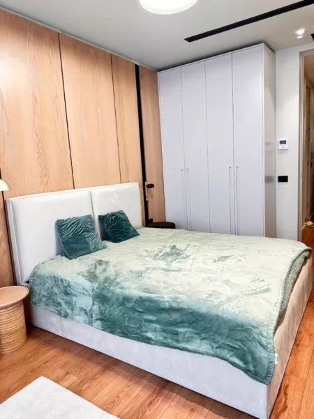 Tirane, jepet me qera apartament 1+1 Kati 10, 75 m² 900 € (Mine Peza)