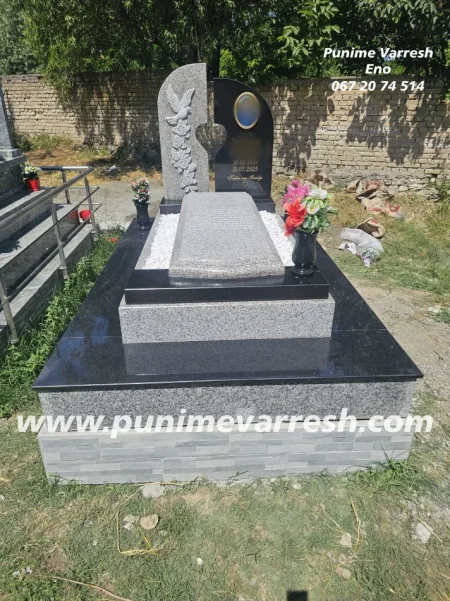 Tirane, ofroj Punime Varresh Ballsh | Modele Varresh Graniti Punuar Me Skulptre
