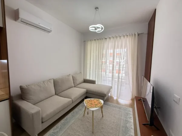 Tirane, jepet me qera apartament 1+1 Kati 6, (Ali Demi)