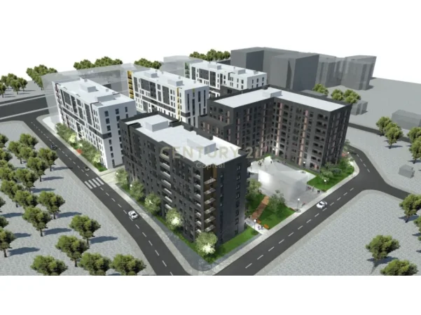 Tirane, shitet apartament 1+1+Ballkon Kati 3, 95 m² 143.100 € (Tirana Entry 2)