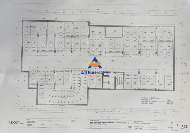 Tirane, shitet ambjent biznesi Kati -2, 85 m² 76.950 € 