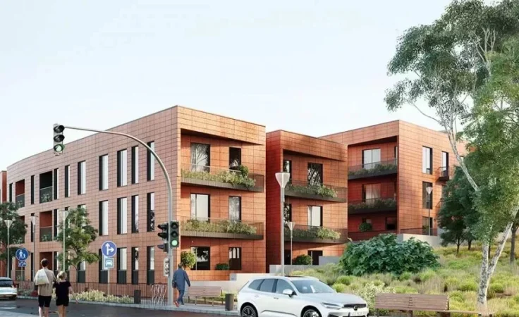 Tirane, jepet me qera apartament 2+1+2+PARKIM, Kati 0, 100 m² 1.500 € (TEG , ROSE GARDEN RESIDENCE)
