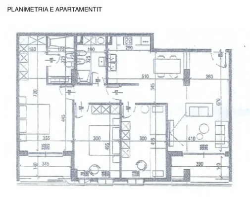 Tirane, shitet apartament 3+1+Aneks+Ballkon Kati 3, 165 m² 273.200 € 