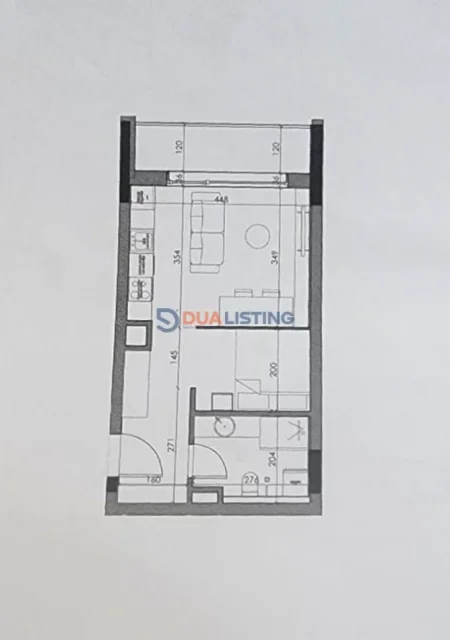Tirane, shitet garsonier Studio , 55 m² 60.280 € (Paskuqan)