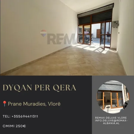 Vlore, jepet me qera dyqan Kati 0, 30 m² 250 € (Rruga Ali Demi, pran Muradies, Vlorë)