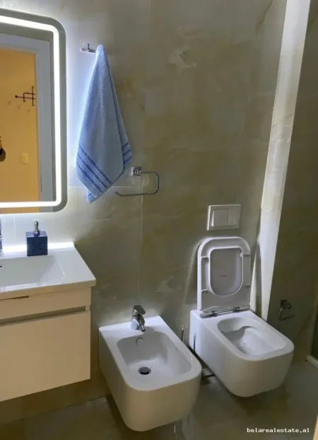 Tirane, jepet me qera apartament 1+1+Ballkon Kati 2, 64 m² 600 € (sheshi willson)