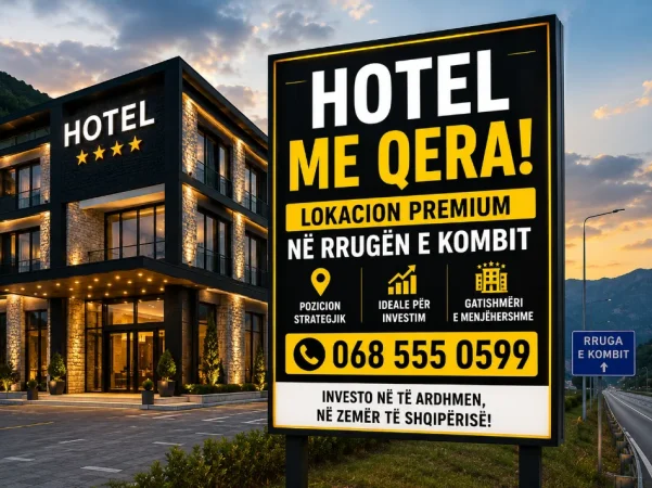Mirdite, jepet me qera hotel Kati 0, 600 m² (Rruga e Kombit)
