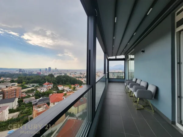 Tirane, jepet me qera apartament 2+1+Aneks+Ballkon Kati 10, 1.500 m² 1.500 € (Rruga e Elbasanit)