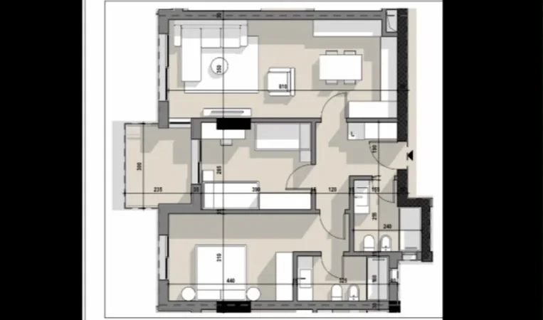 Tirane, shitet apartament 2+1 , 105 m² 169.168 € 