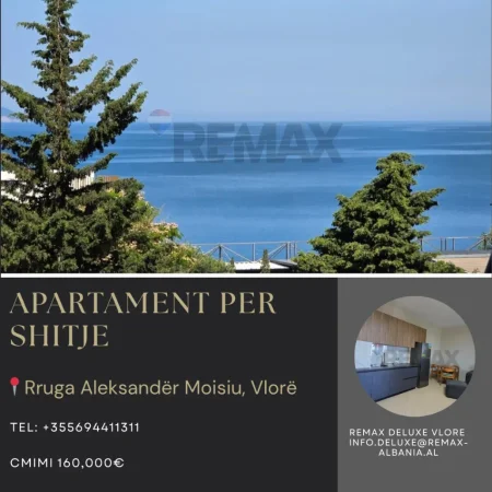 Vlore - Lungomare, shitet apartament 1+1+Ballkon Kati 3, 62 m² 160.000 € (Rruga Alksander Moisiu, Vlore)
