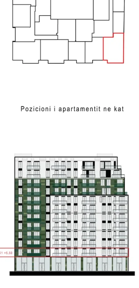 Luxury Office : 89.1 m² Kati 1 Teknik (📍KOMUNA PARISIT - White Could Residence )  3 Ambiente Pune,  CHILLER AC, Çmimi 120,000L Neto/Muaj 🌐✅️
