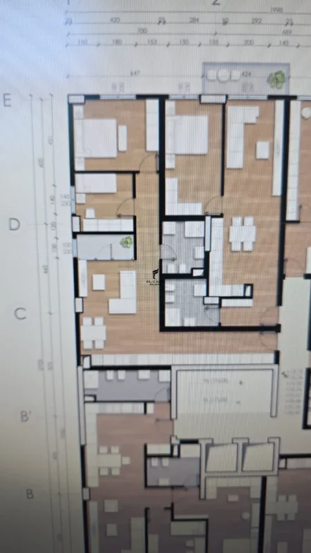 Tirane, shitet apartament 2+1 Kati 9, 91 m² 155.700 € (ISH FUSHA E AVIACIONIT)