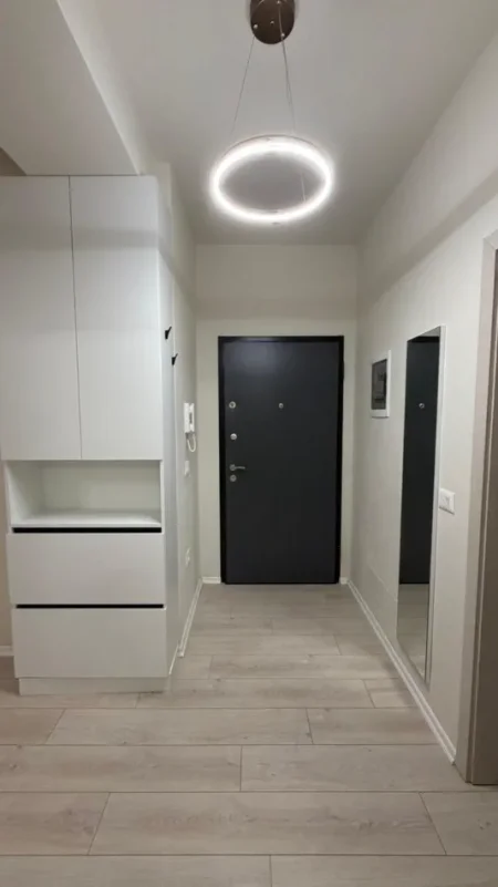 Tirane, jepet me qera apartament 1+1+Ballkon Kati 2, 72 m² 600 € (River Residence)