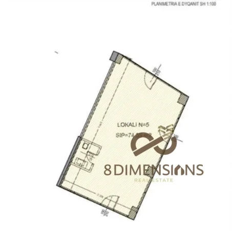 Tirane, shitet ambjent biznesi Kati 0, 75 m² 410.000 € (yzberisht)