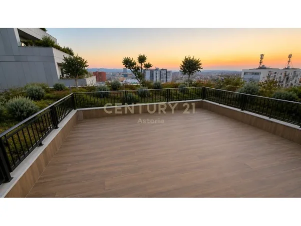 Tirane, jepet me qera apartament+verande | Penthouse 3+1+Aneks+Ballkon Kati 6, 218 m² 1.200 € (Emerald Center)