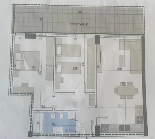 Tirane, shitet apartament 2+1 Kati 1, 119 m² 100.985 € (Kamez)