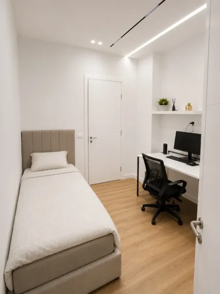 Tirane, jepet me qera Apartament 3+1+Ballkon,Kati 6, Mobiluar, 1200 Euro Tek Emerald Center, Rruga 5 Maj, Tiranë.