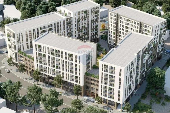 Tirane, shitet apartament 1+1+Ballkon Kati 5, 66 m² 126.500 € (Rruga Aleksander Moisiu)