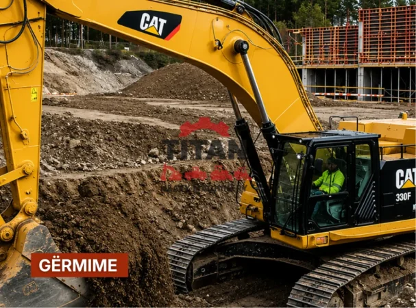 Tirane, Ofrojmë shërbime me eskavator për punime ndërtimi, infrastrukture dhe sistemim terreni.