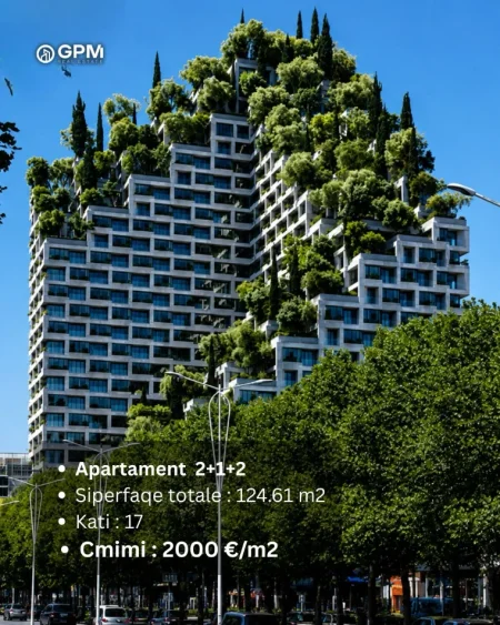 Apartamente 2+1 në shitje në një nga rezidencat më inovative dhe multifunksionale në Tiranë, projektuar për ata që kërkojnë më shumë se një shtëpi