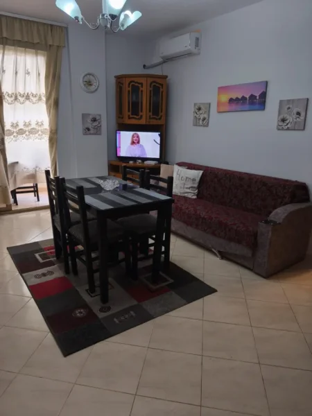 Durres, jepet me qera apartament 1+1 Kati 3, 65 m² 350 € (Golem, Plazh)