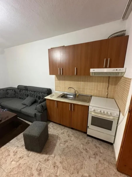 Tirane, jepet me qera apartament 1+1 Kati 2, 50 m² 350 € (Shkolla e Bashkuar)