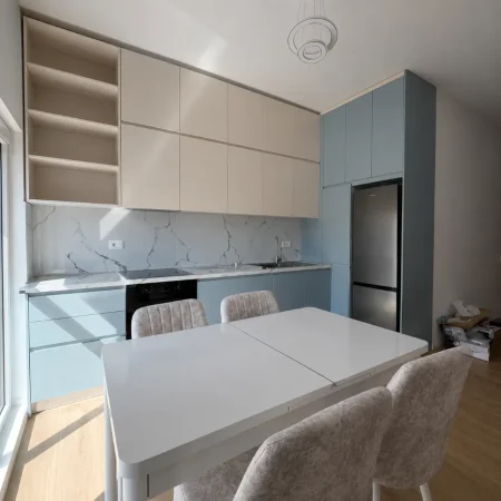 Tirane, jepet me qera apartament 1+1+Ballkon , 60 m² 518 € (Rezidenca Kadiu / Mangalem)