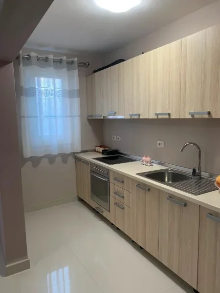 Tirane, jepet me qera apartament 1+1 Kati 1, 60 m² 450 € (Rruga Spiro Velko,Ali Demi)
