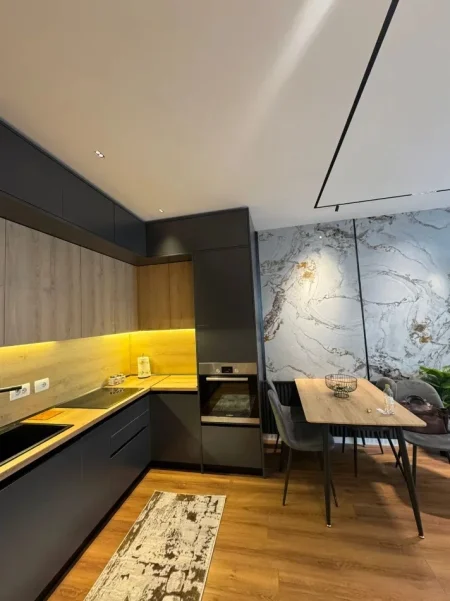 Tirane, jepet me qera apartament 1+1 Kati 6, 70 m² 800 € (Don Bosko, prane Vodafone)