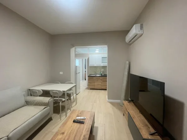 Tirane, jepet me qera apartament 1+1 Kati 0, 450 € (Fusha Ali Demi)