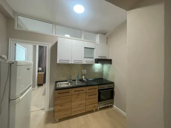 Tirane, jepet me qera apartament 1+1 Kati 0, 450 € (Fusha Ali Demi)