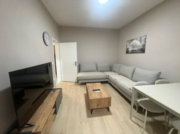 Tirane, jepet me qera apartament 1+1 Kati 0, 450 € (Fusha Ali Demi)