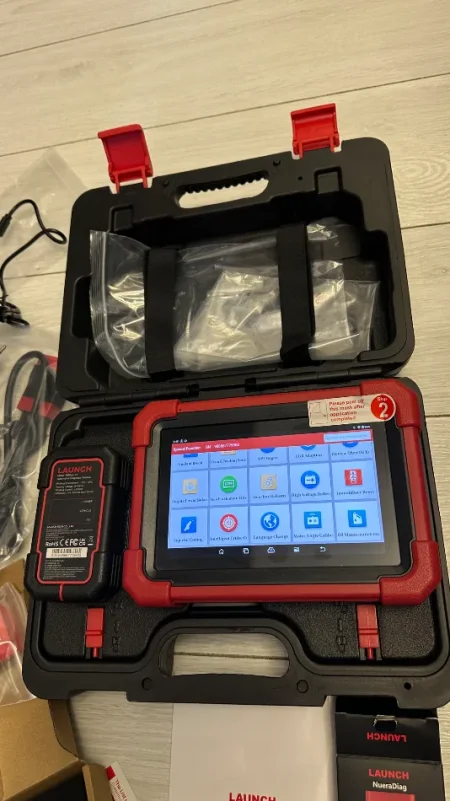 ✅SHITET LAUNCH PRO 2026 I RI ME BLUETOOTH WIFI KOMPJUTER DIAGNOSTIFIKIMI PER GJITHA AUTOMJETET   I RI ME VALIXHE DHE COVER NE EKRAN