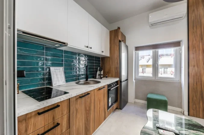 Garsoniere ME QIRA –Qendër / TAIWANI - 100% I RI 🏡✨ 30m2 (kati 5) pa Ashensorë | 600 Euro/Muaj 🔥💥