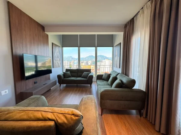 Tirane, jepet me qera apartament+verande | Penthouse 2+1+Aneks+Ballkon Kati 11, 126 m² 850 € (Rruga e Dafinave, Ish Fusha e Aviacionit)