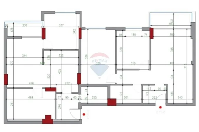 Tirane, shitet apartament 5+1+Ballkon Kati 1, 184 m² 260.000 € (Rruga Besim Alla)
