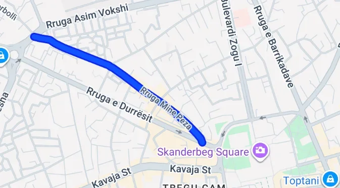Tirane, jepet me qera ambjent biznesi Kati 2, 90 m² 650 € (Mine Peza)