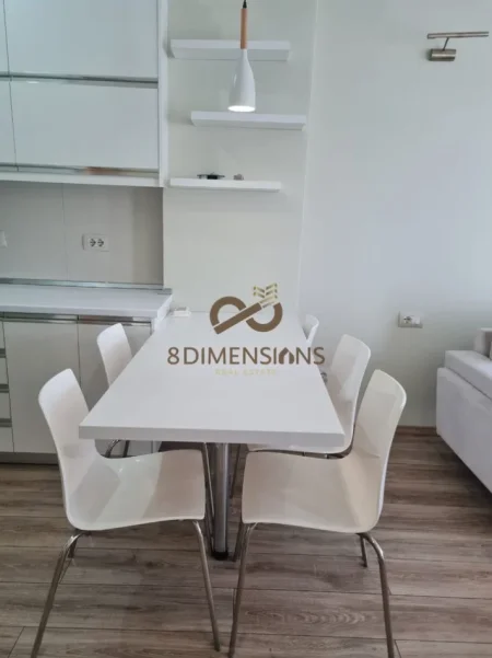 Tirane, jepet me qera apartament 1+1+Ballkon Kati 7, 60 m² 430 € (Astir, prane Vero Caffe)