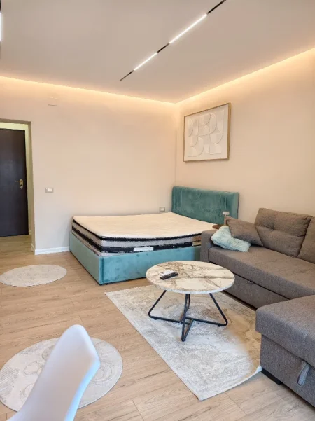 Tirane, jap me qera apartament 1+1 Kati 4, 40 m² (Rruga e Barrikadave)