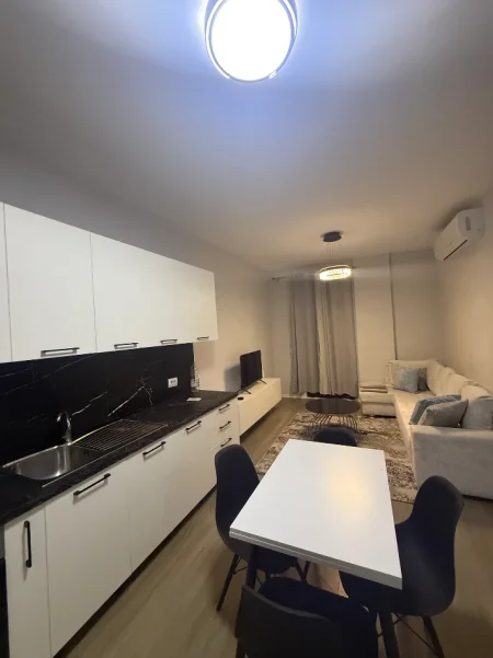 Tirane, jepet me qera apartament 1+1 Kati 4, 60 m² 550 € (Xhanfize keko)