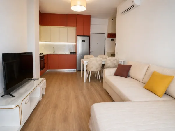 Tirane, jepet me qera apartament 1+1+Ballkon+Depo+Parkim Kati 3, 55 m² 520 € (Dalip Topi Residenca Oxa)
