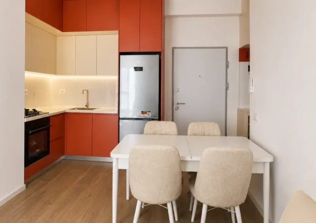Tirane, jepet me qera apartament 1+1+Ballkon+Depo+Parkim Kati 3, 55 m² 520 € (Dalip Topi Residenca Oxa)